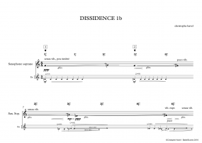Dissidence 1b saxophone A4 z 9 09